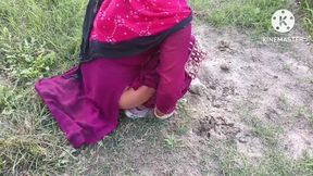 Punjabi bhabhi outdoor sex . Bhabhi fucked in doggy style in n jungle.