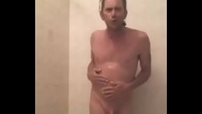 washing off bbq sauce