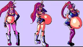 Voluptuous Pregnant Stepmom Enjoys Steamy Baby Bump Desires in Anime Fantasy