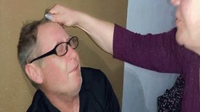 Spat on the collector's face WMV