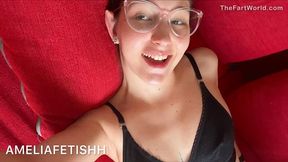 Amelia's First Ever Nude Fart Video! She’s Gives You The Best Date Of Your Life!