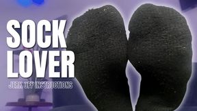 Sock Lover JOI - Wearing the fuzziest pair of socks She owns makes you weak and easy to lead. Once the socks are on, it's game over and you're right where She wants you.