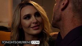 Blonde Ella Reese demonstrates her submissive side for the night