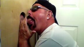 Married & Hung Latino At The Gloryhole