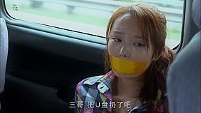 Nice Asian Long Tied And Yellow Tape