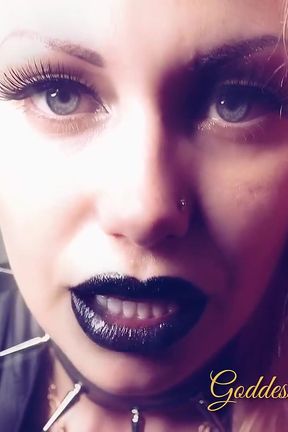 Personal dominant nurse for an old granny with black glossy lips! (Custom)