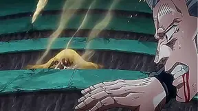 Jotaros Burning Desert Tryst Ignites Passion Under the Sun – JoJo Ep 20 Uncensored