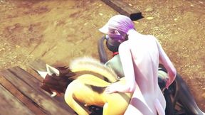 Furry Threesome Fox Gets Creampied by 2 Cats Passion Hard YAOI
