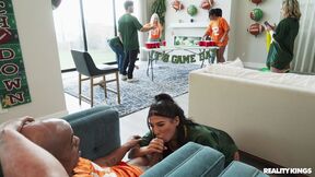 REALITY KINGS Game Day Bump & Run - Jasmine Sherni, Mazee The Goat