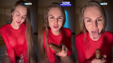 Cute Tattoo Russian MILF JOI Edging Dildo Gush Destroyed