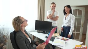 Erik Everhard's Wild Affair in Steamy Office