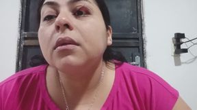 Jugando con mis ojos en primer plano