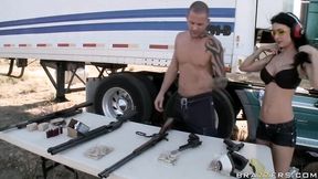 Excellent Jessica's big tits trailer