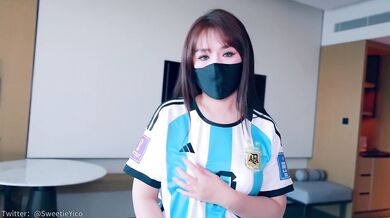 Football coach gets a promotion with sexy soccer babe footjob and creampie
