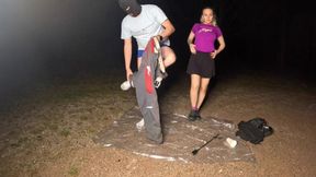 Busted! Now you will be my living toilet.