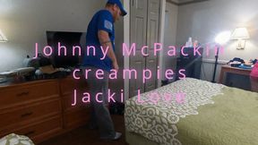 Johnny McPackin's creampie audition with Jacki Love (1080p)