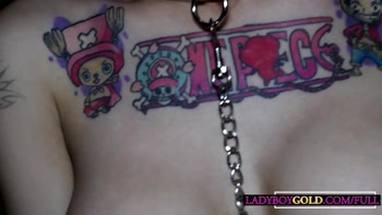 Asian Femboy Cutie's Bondage Blowout: Big Boobs & Anal Delight