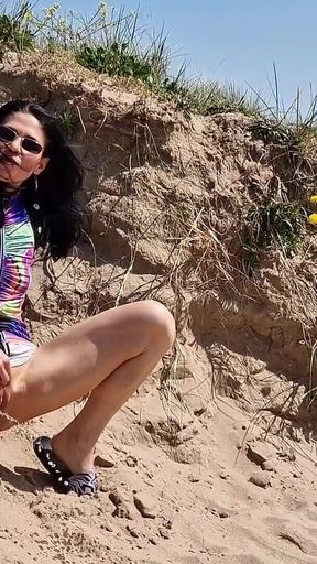 Outdoors Naked and Pissing in Public Compilation