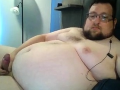 Big cock jerked off by gay on webcam