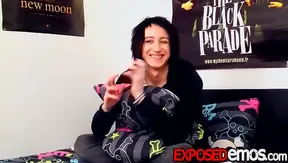 Inked Emo Boy Jerks Off Big Hard Cock Fucks Plugs for Release – NaughtyJake 18+