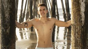 Lanky Hunk Masturbates His Meaty Cock - Sean Cody