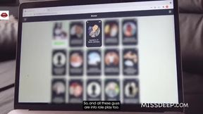 MARISKAX Anouk Grey gets doubled stuffed