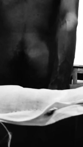 Young Horny Boy fucking pillow hard ,masturbating with big cock   Clip 1