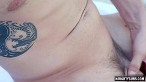 hefty boner gay three And ball jelly stream