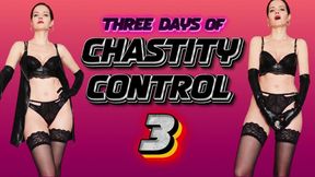 Three days of chastity: Day 3 - The verdict