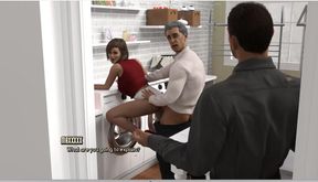 A life worth living _ gameplay - roleplay - husband friend fucks wife infront of husband in laundry room