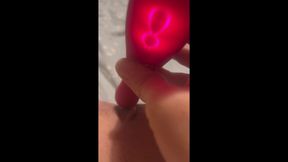 Amateur MILF Plays While Husband Watches the World Cup Downstairs