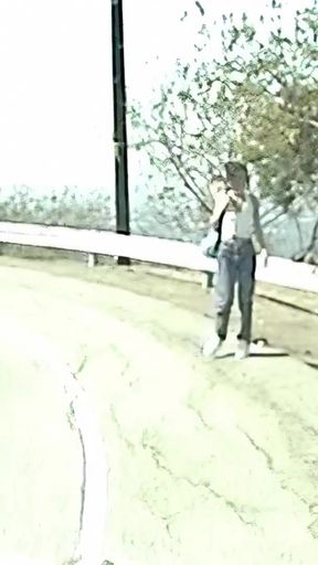 Stunning moment from &quot;They always say don&#039;t pick up hitchhikers! He took a nympho for a ride and did not regret it!&quot;