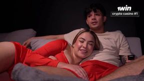 Big Jackson and Daniela Gomez deliver the hottest XXX porn as I make my stepsister deep-throat my meaty chisel while we witness TV.