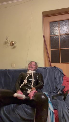 2 Latex Catsuits and 5 Minutes in Plastic Bag