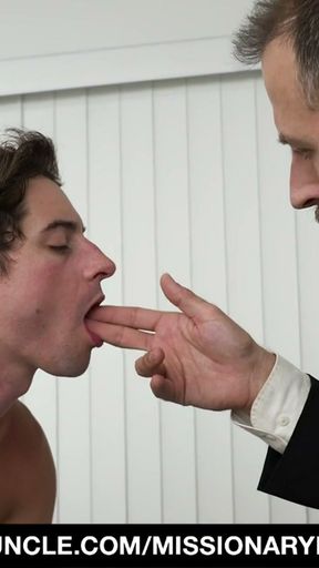 Missionary Leader Fucks Mormon Boy After Evaluation   Clip 1