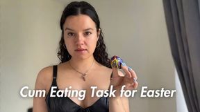 Cum Eating Task for Easter | Food