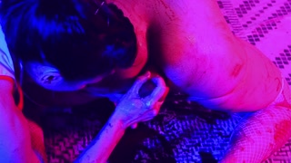 Chocolate ENEMA and FISTING for SISSY slave