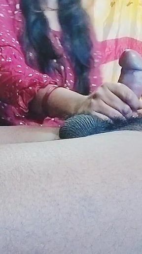 Beutyfull Indian Girl Hand Job Big Dick Fucking