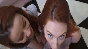Vanna Bardots bestfriend Lacy Lennon sharing my cock making me cum