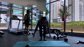 Smell my dirty bush and my sweaty ass after training