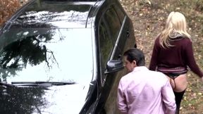 Pierced mature nympho in wild experience