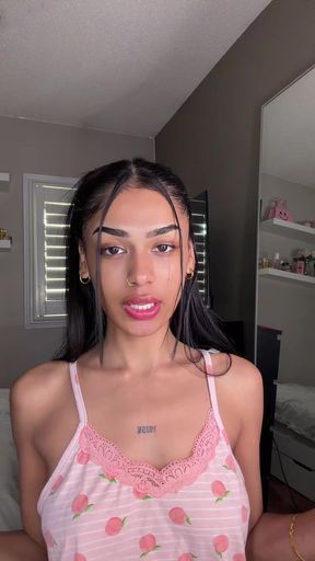 Indian amateur with cute boobs teases camera