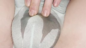 Round bum femboy peeing panties collection