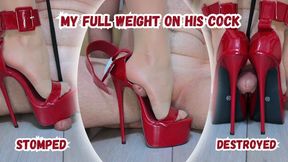 High Heel Domination: Pantyhose Edging & Cruel Stomping