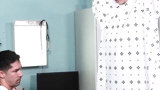 Doctor's Orders - Patient Gets A Wet Dream Fulfillment With Hot Blonde Bombshell