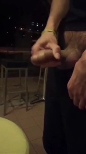 Thrilling moment from "Guys who meet at the campsite start a game of pool, suck each other's cocks and end up fucking in"