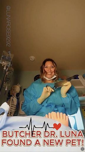 BUTCHER DR LUNA FOUND A NEW PET POV!😈🧤🩺