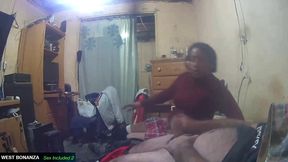 marianna sucks my cock - sucking cum into her mouth