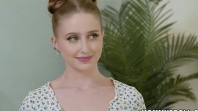 Lesbian trio action with Laney Grey, Pristine Edge, and Bianca Bangs gets wild and raunchy