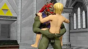 Link Pleasured by the Mighty Troll King in Steamy Fantasy Encounter
